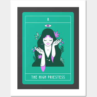 The High Priestess Tarot Posters and Art